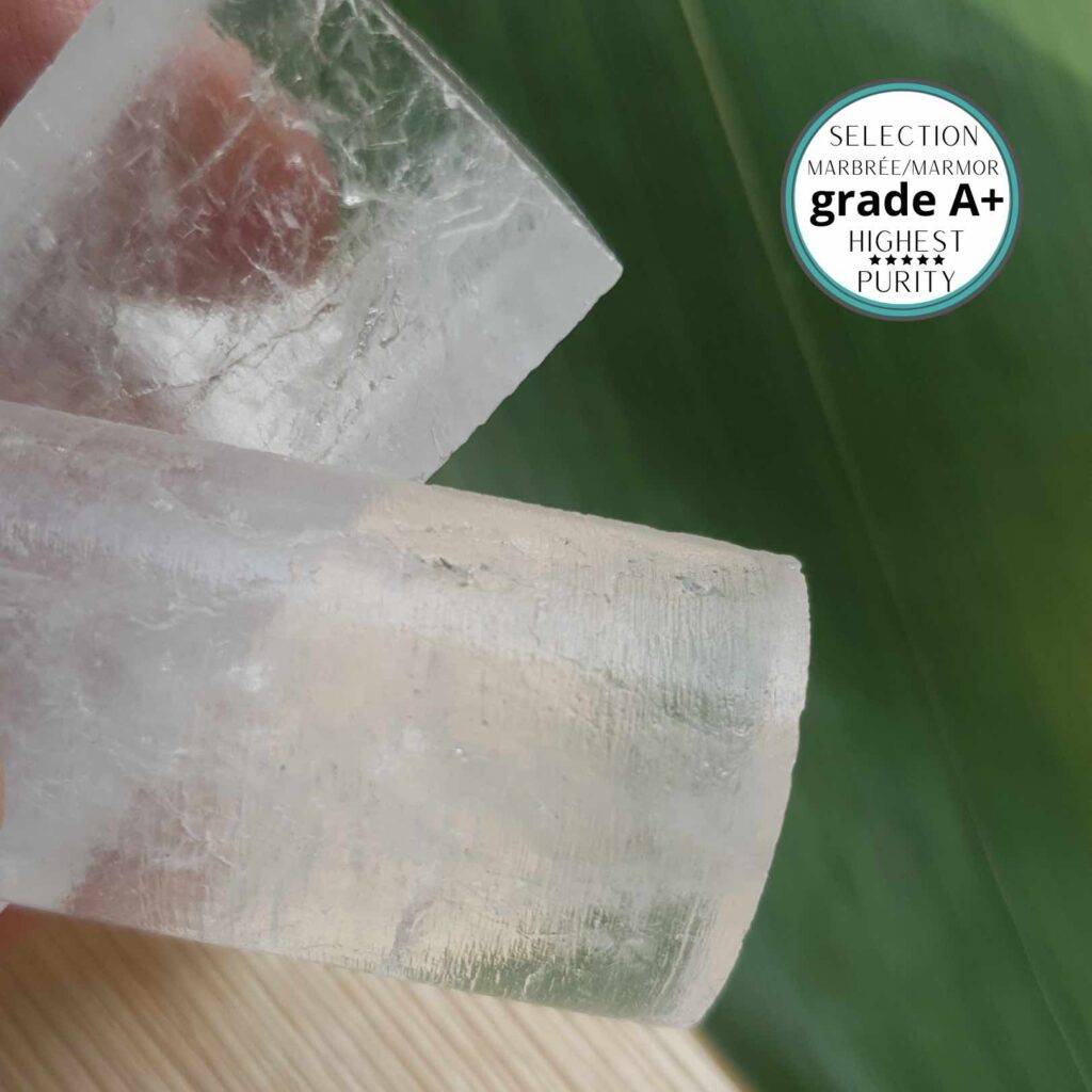 Kalunite Kristall DEO Alaunstein Grad A+ Crystal natural Antitranspirant